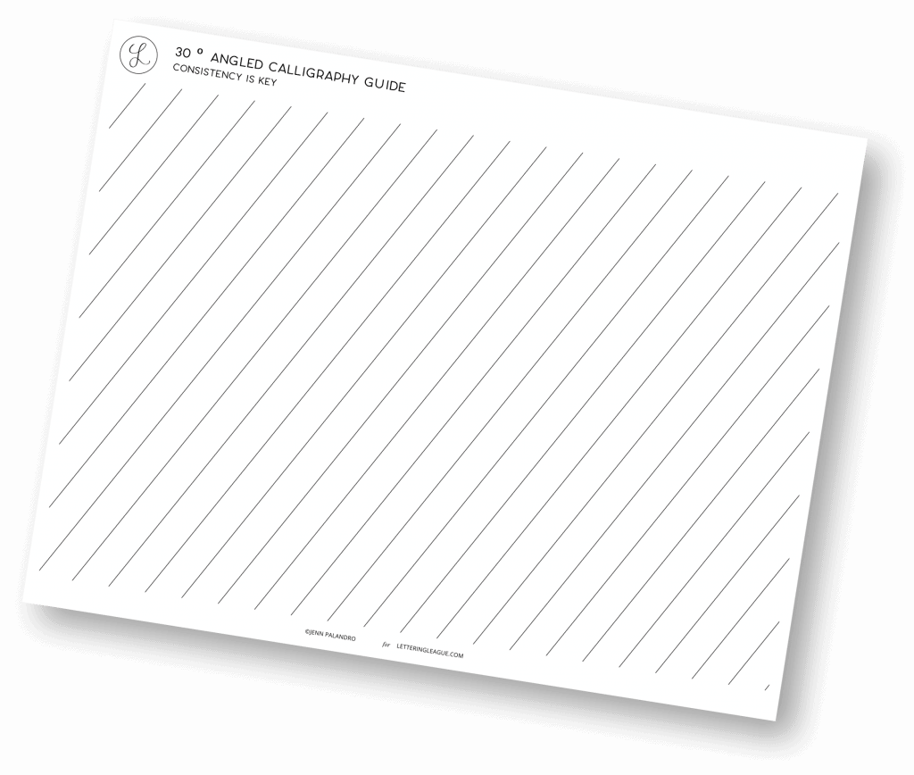 calligraphy guide preview