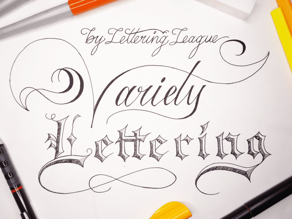 calligraphy writing styles